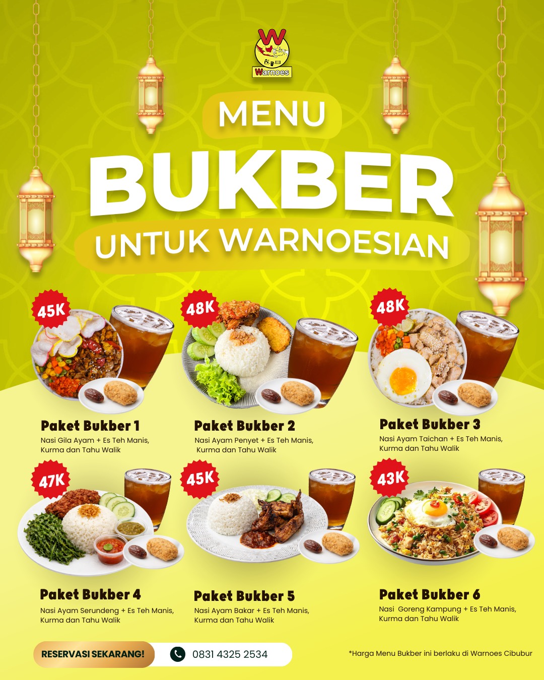 Menu Poster