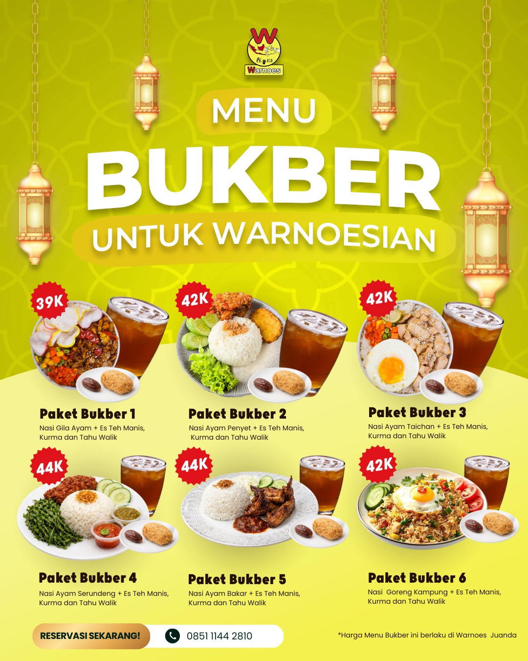 Menu Poster
